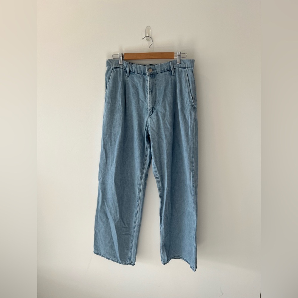 Uniqlo Blue Relaxed Fit Jeans